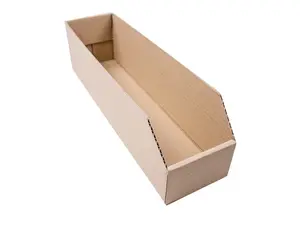 25 ks - Regálový zásobník 100x390x110 3VVL kartonový