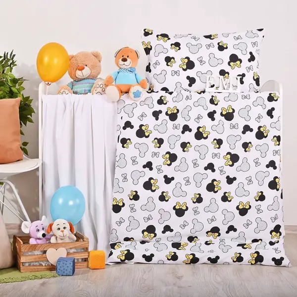 Obliečky detské Mouse EMI Detský set 90x130 + 45x65
