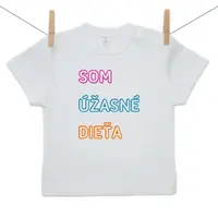 Boodyy Tričko s krátkym rukávom Som úžašné dieťa 122 (6-7 rokov)