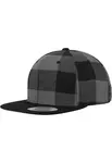 Zaškrtnutý Flanell Snapback blk/cha
