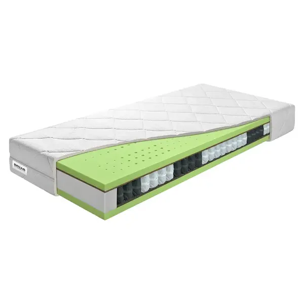 Matrac Benab Seven Zone Ergonomic H3 / H4 140 x 200 cm Taštičkový matrac 23 cm taštičkový sendvičový