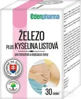 EDENPharma ŽELEZO PLUS KYSELINA LISTOVÁ
