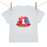 Boodyy Tričko s krátkym rukávom Už mám 1 rok Červená 116 (5-6 rokov)