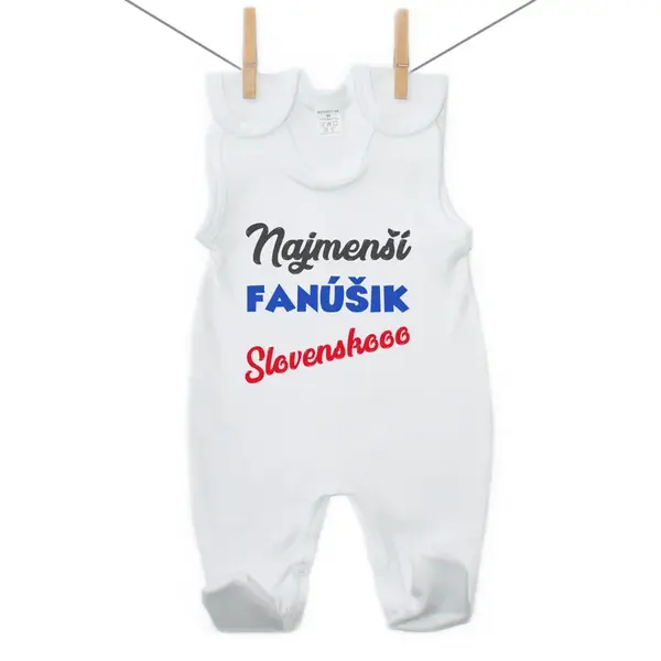 Boodyy Dupačky Najmenší fanúšik 68 (3-6 mesiacov)