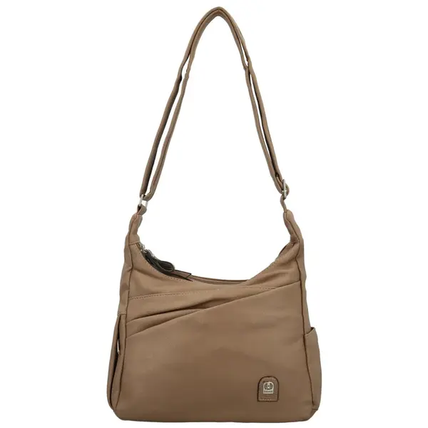 Dámská crossbody kabelka béžová - Firenze Kathy