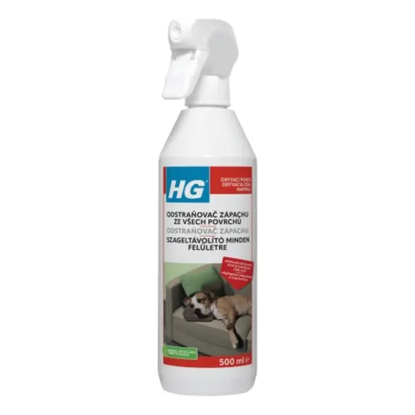 HG Odstraňovač zápachu ze všech povrchů 500 ml