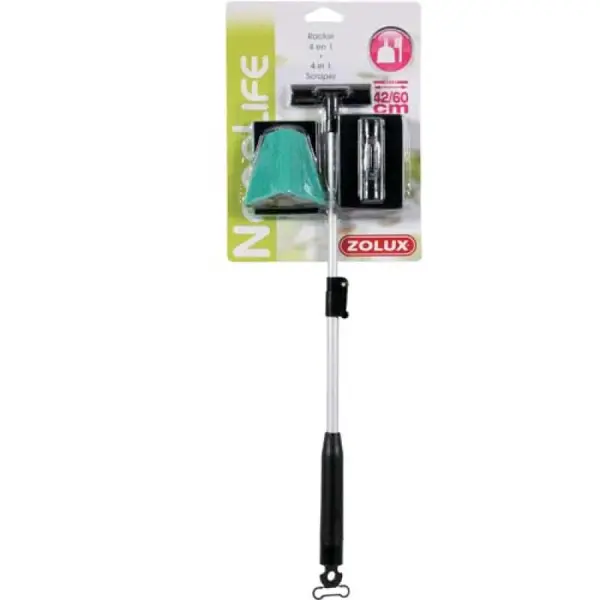 ZOLUX Škrabka na sklo teleskop 4 v 1 42-60cm