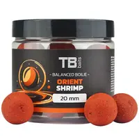 Tb baits vyvážené boilie balanced + atraktor orient shrimp 100 g - 20 mm