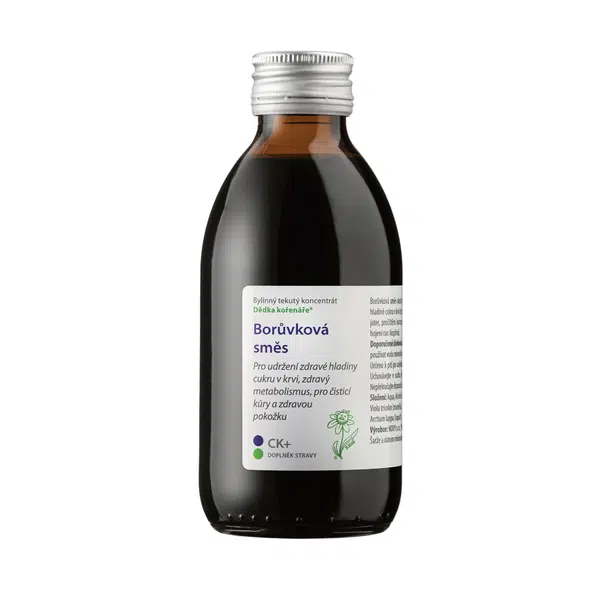 Dědek Kořenář Čučoriedková zmes CK 200 ml