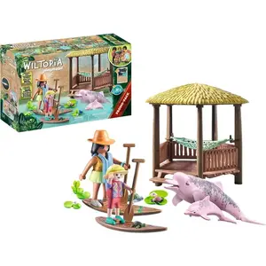 PLAYMOBIL® 71143 Wiltopia Výprava za riečnymi delfínmi