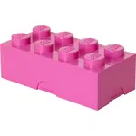 LEGO® Box na desiatu 10 x 20 x 7,5 cm ružový