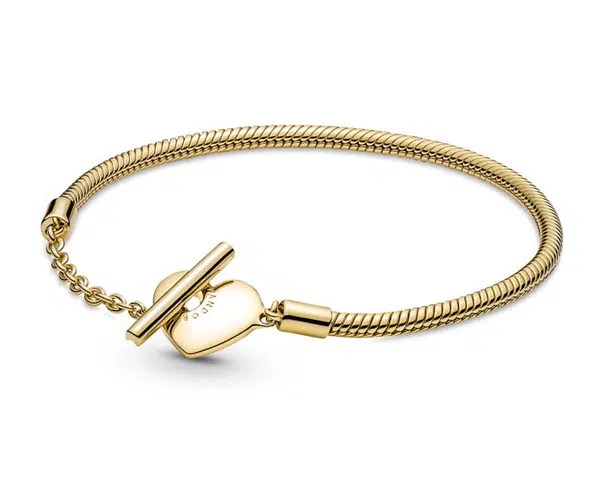 Pandora Romantický náramok s americkým zapínaním Shine 569285C00 19 cm