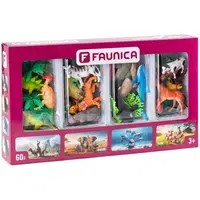Faunica Planéta zvierat figúrky – sada 4 svetov