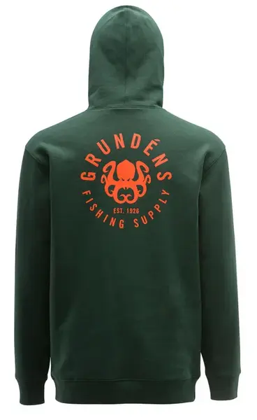 Grundéns mikina displacement dwr hoodie kraken deep forest - xxxl