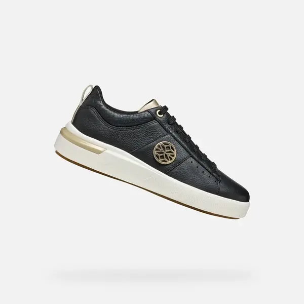 Black women's sneakers Geox Dalyla - Women's