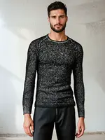 Čierny pánsky sveter DStreet