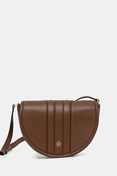 Kožená kabelka Bally