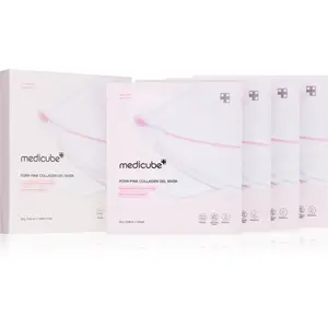 Medicube PDRN Pink Collagen Gel Mask liftingová a zpevňující maska s kolagenem 4x28 g