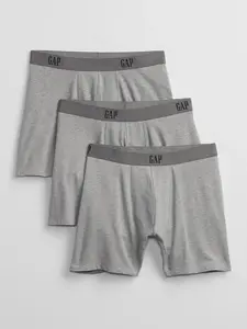 GAP Boxerky Logo boxer briefs, 3ks - Pánské