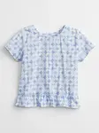 GAP Dětské tričko wrap back t-shirt - Holky