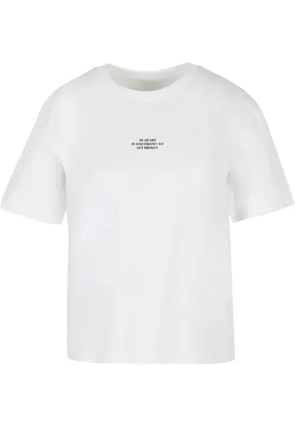 Women's T-shirt Too Frozen white