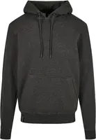 C&S Plain Hoody Charcoal