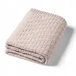 Detská bavlnená deka, 75x100cm - béžová