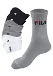 FILA Ponožky  sivá melírovaná / čierna / biela