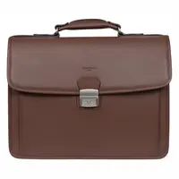 Celokožená pánská aktovka Hexagona Lord - hnědá