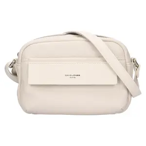 Dámská crossbody kabelka David Jones Lourdes - krémová