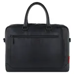 Pánská kožená taška na notebook Bugatti Casper - černá