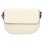 Kožená dámská crosbody kabelka Katana Amálie - krémová