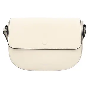 Kožená dámská crosbody kabelka Katana Amálie - krémová