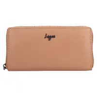 Dámská kožená peněženka Lagen Saxana - světle hnědá