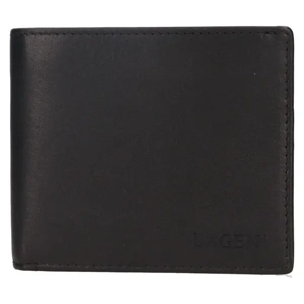 Pánská kožená peněženka Lagen Clovis - černá