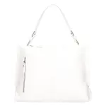 Dámská kožená kabelka Italia Gweny - bílá