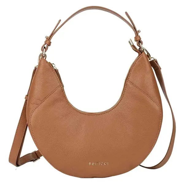 Dámská kožená kabelka Bellicci Caradonna - koňak