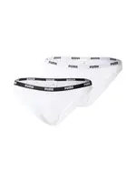 PUMA Nohavičky  čierna / biela