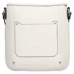 Kožená dámska crosbody kabelka Katana Krajs - biela