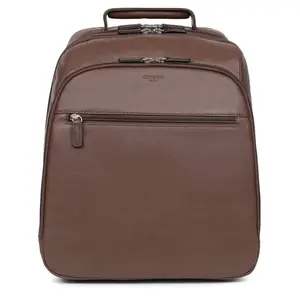 Pánsky kožený batoh Hexagona Merro - hnedá