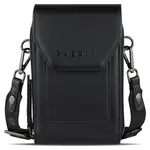 Dámska kabelka na telefón a doklady Bugatti Silvia - čierna