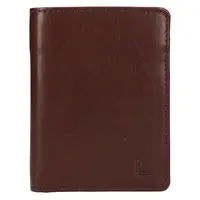 Pánska kožená peňaženka Lagen Flynn - tmavo hnedá