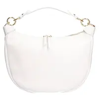 Dámska kožená kabelka Italia Enet - biela