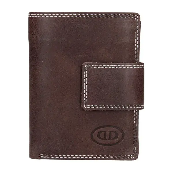 Pánska kožená peňaženka DD Anekta Dalibor - hnedá