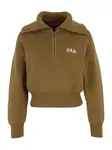 Gap Petite Sveter  olivová