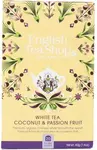 English Tea Shop Bílý čaj s kokosem a passion fruit BIO 20 sáčků