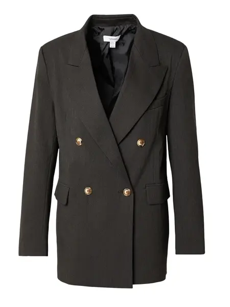 TOPSHOP Blejzer 'BABETTE'  čokoládová / antracitová
