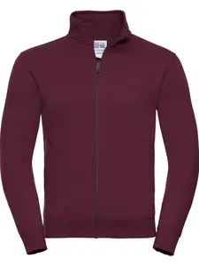 Men's Zip Up Sweatshirt - Authentic R267M 80% Plain Ring-Spun Cotton 20% Polyester (Three-Layer Fabric) 280g