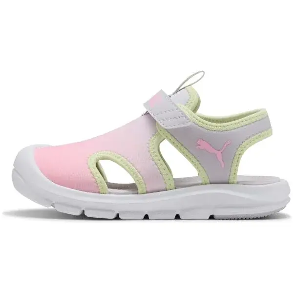 Puma FUN RACER SANDAL COME ON V INF Dětské sandále, růžová, velikost 27