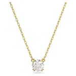 Swarovski Elegantní pozlacený náhrdelník se Swarovski krystalem Constella 5636703